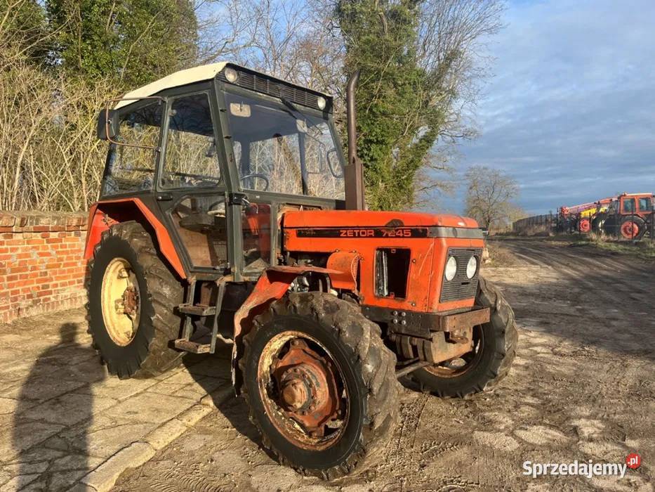 Ciągnik Zetor 7245 z napędem 4x4 7211 914 1014 zachodniopomorskie Dziedzice