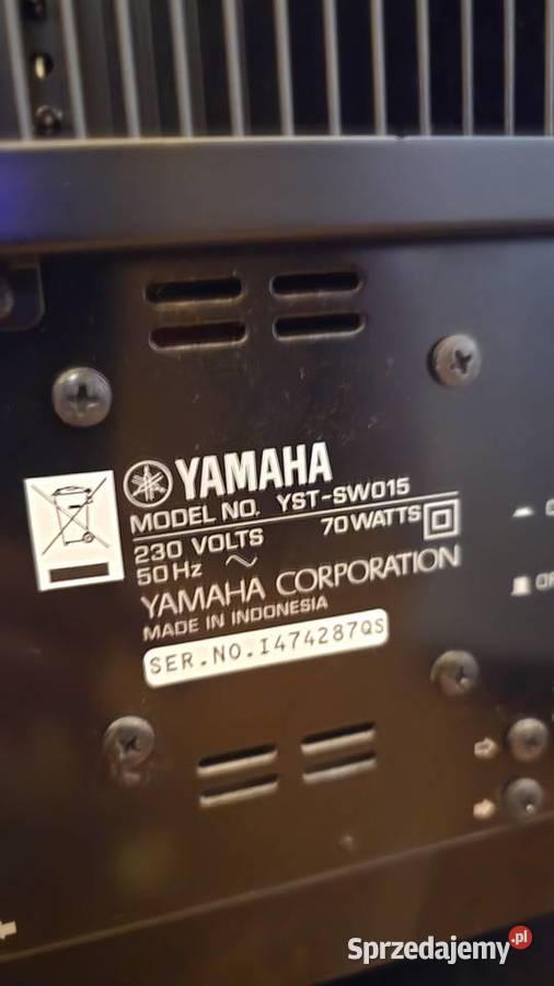Zestaw Yamaha RXE810 Subwoofer mazowieckie