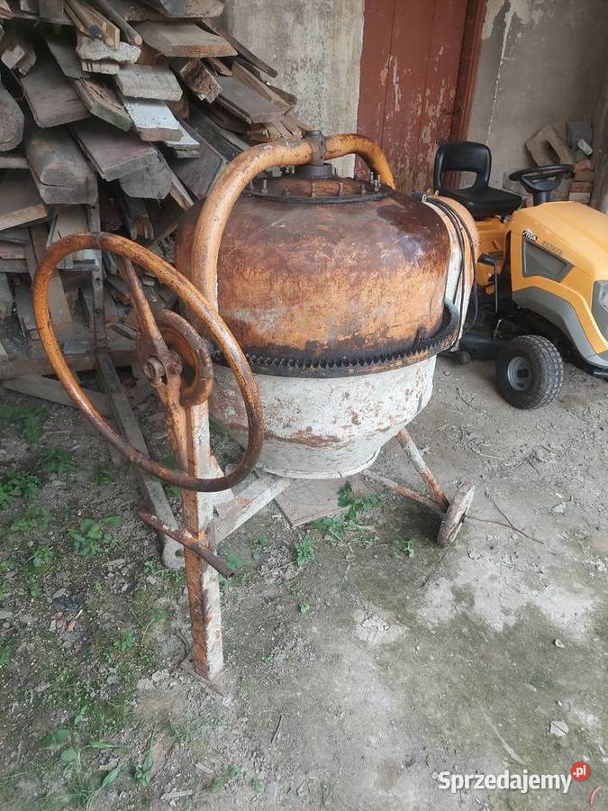 Betoniarka 160 L 230v Sprzęt i akcesoria budowlane