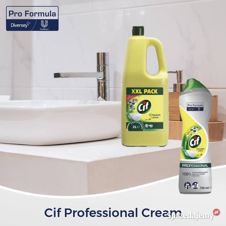 Cif Cream Lemon 750ml Profesjonalne mleczko do Warszawa
