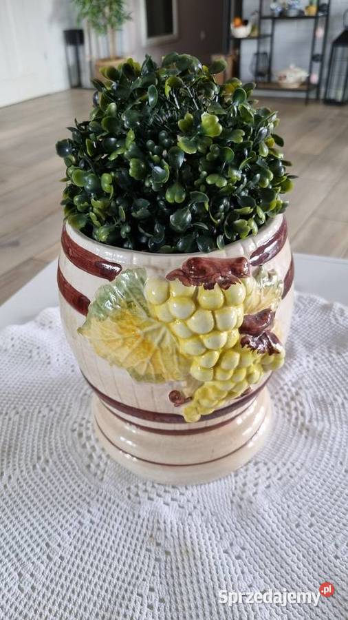 Donica Osłonka Ozdobna Ceramika Włoska Wola Podłężna