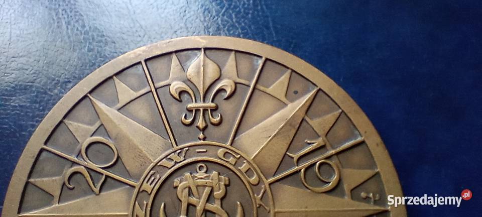 Stare monety Medal Wyższa Szkoła Morka Polska Lesko