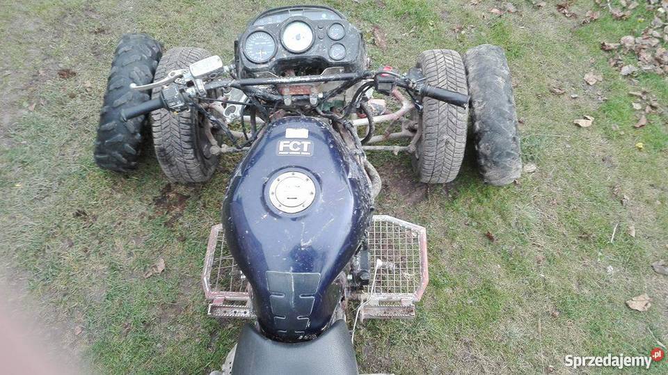 sprzedam zamienie quada z silnikiem hondy vfr750 lubelskie Skowieszyn