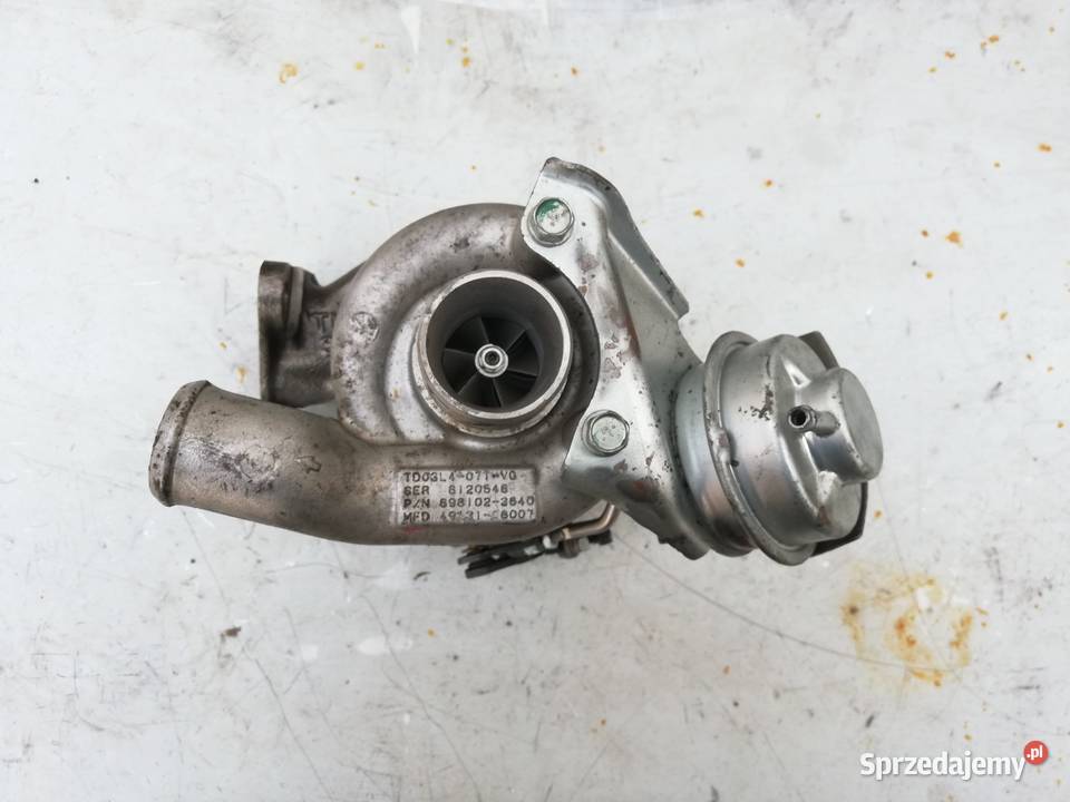 Turbosprężarka Opel 17 CDT 4913106007 osobowe świętokrzyskie Suchedniów
