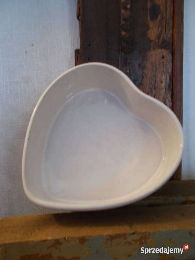 Ceramiczna Szkatułka Serduszko Bombonierka Lata Szczecin sprzedam