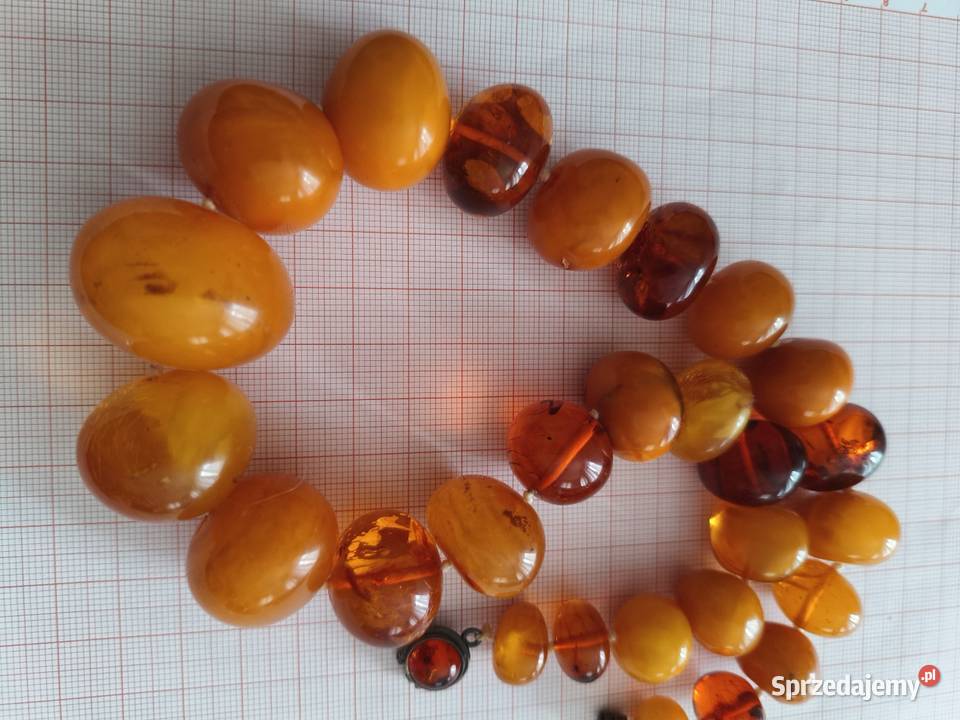 Naszyjnik Bursztyn Vintage Białystok