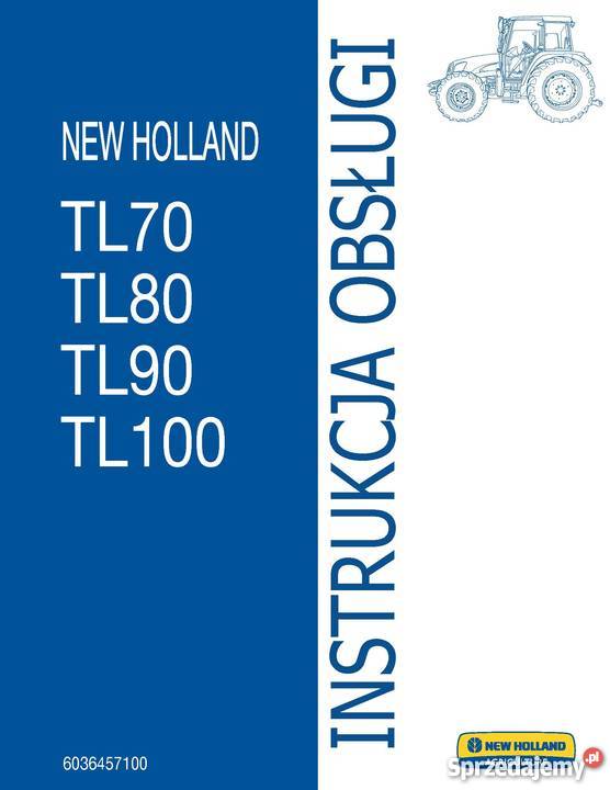 Instrukcja obsługi Holland TL 80 70 90 100 wielkopolskie Szamotuły