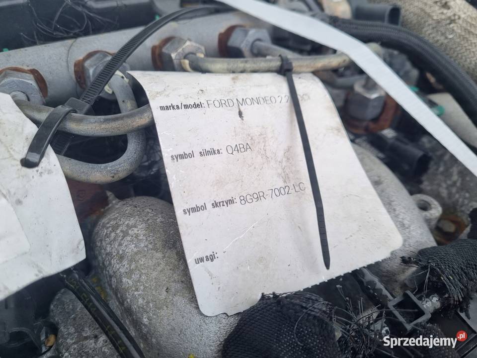 SILNIK KOMPLET Ford Mondeo MK4 22 TDCI 175 155 osobowe Janów