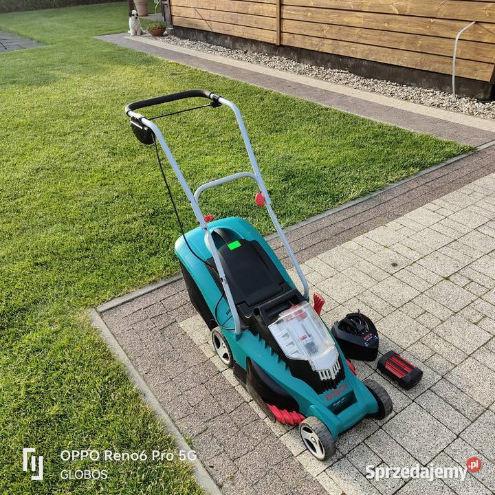 Kosiarka akumulatorowa Bosch Rotak 37Li z koszem dolnośląskie