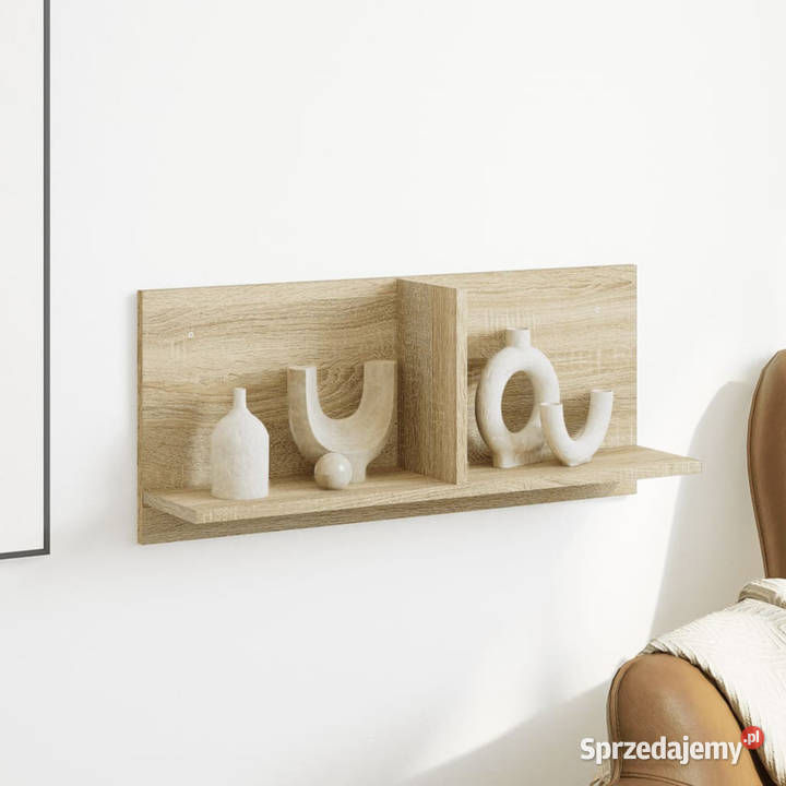 Półka ścienna 70x165x30 dąb sonoma WM854852 Półki Dom i Ogród Warszawa