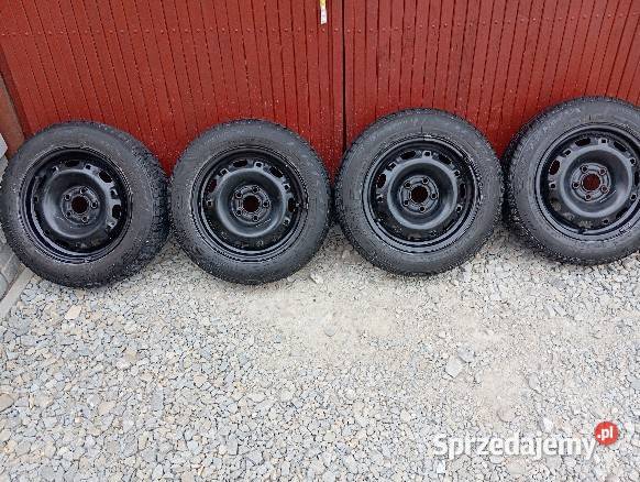 opony zimowe na felgach stalowych R14 podkarpackie Brzozów