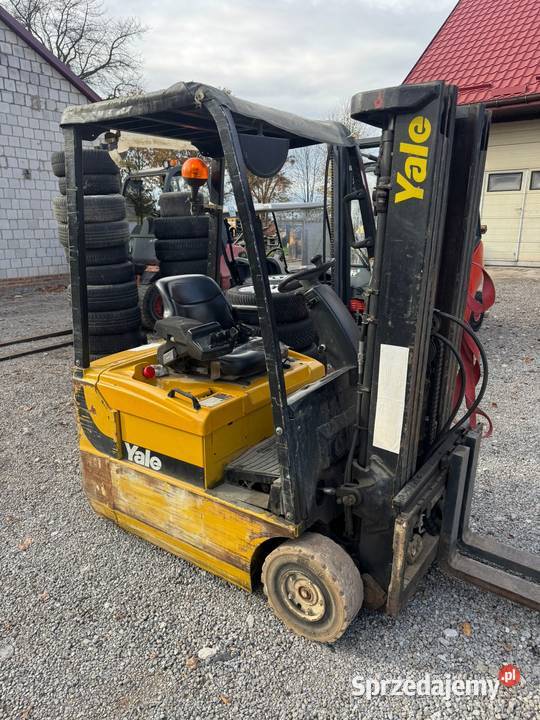 Wózek widłowy Yale ERP16 triplex przesuw wolny Kraśnik