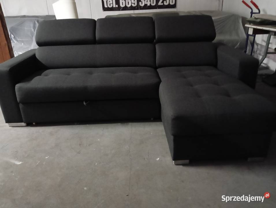 Nowy przepiękny narożnik rozkładany Sadki