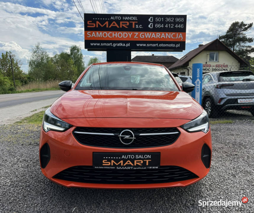 Opel Corsa Ledy NAVI Salon FV 23 Pomarańczowa Corsa Rydułtowy
