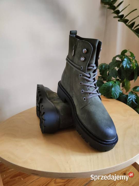 Botki workery sznurowane Kazimierza Wielka
