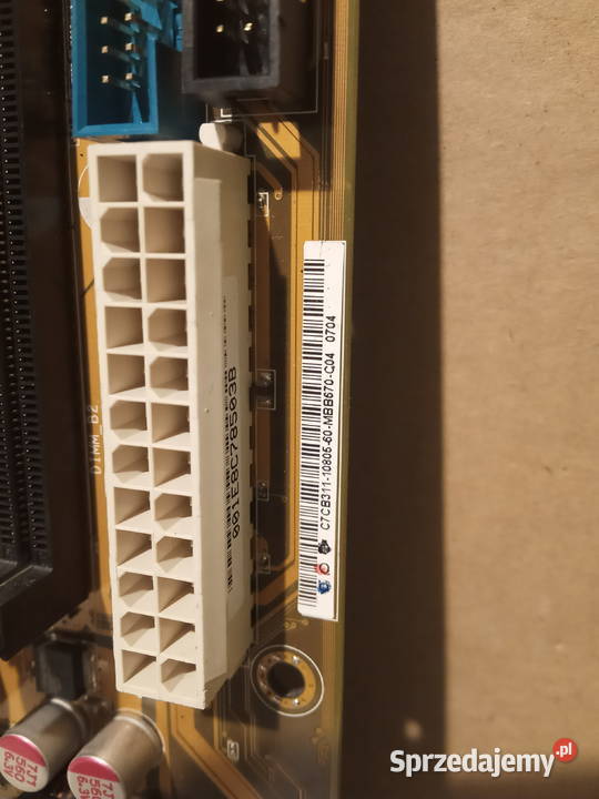 Płyta Główna ASUS P5K Procesor Intel C2D E4500 wielkopolskie Poznań