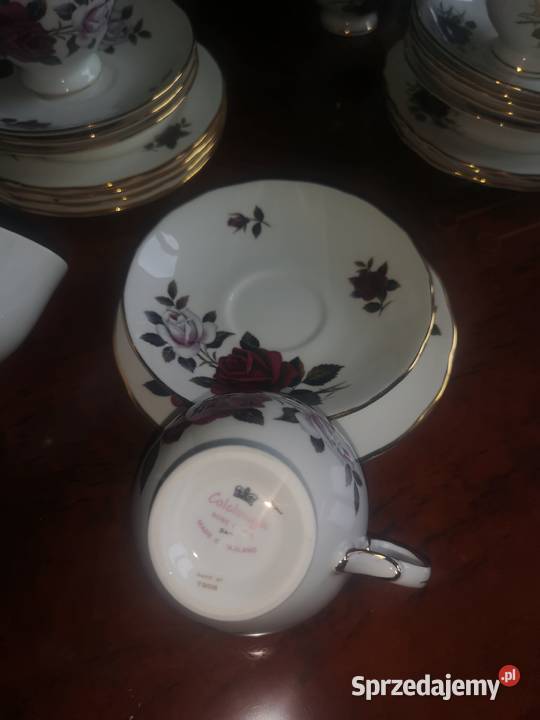 Filiżanka i talerzyk biskupiojasna róża sprzedam