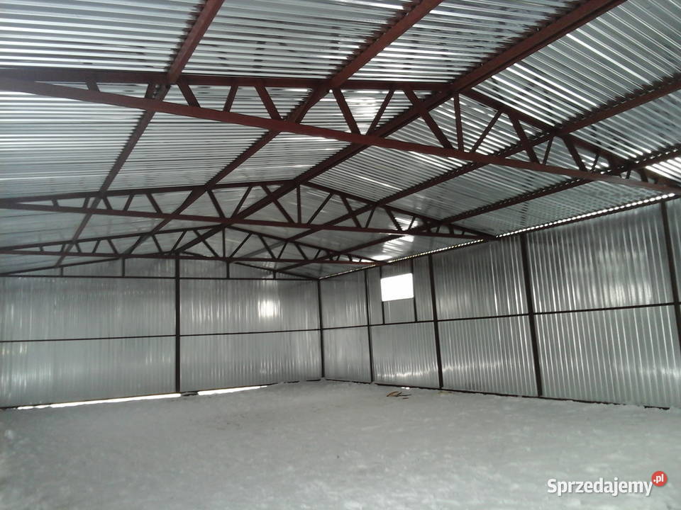 Garaż Blaszany Ocynkowany 12x6 Magazyny Garaże Jelenia Góra sprzedam
