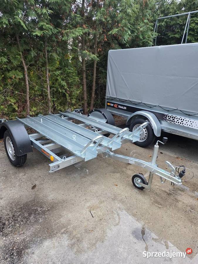 Wynajme przyczepke motocyklową 70 doba Motoryzacja Lidzbark