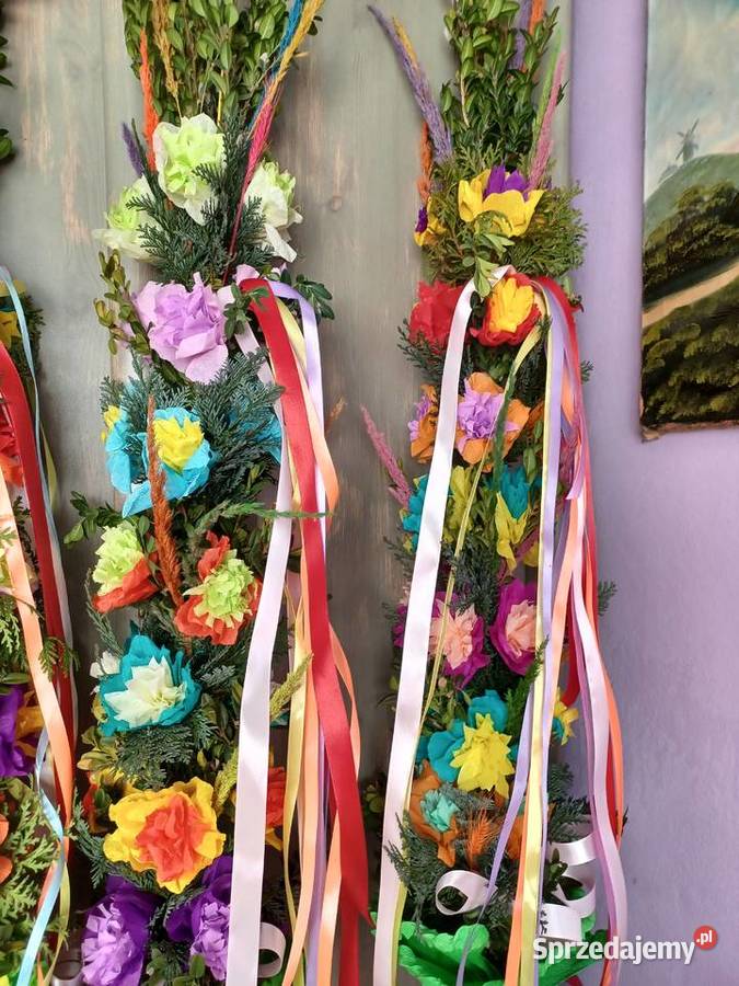 Palma wielkanocna wysokości ok130 małopolskie Mszana Dolna sprzedam