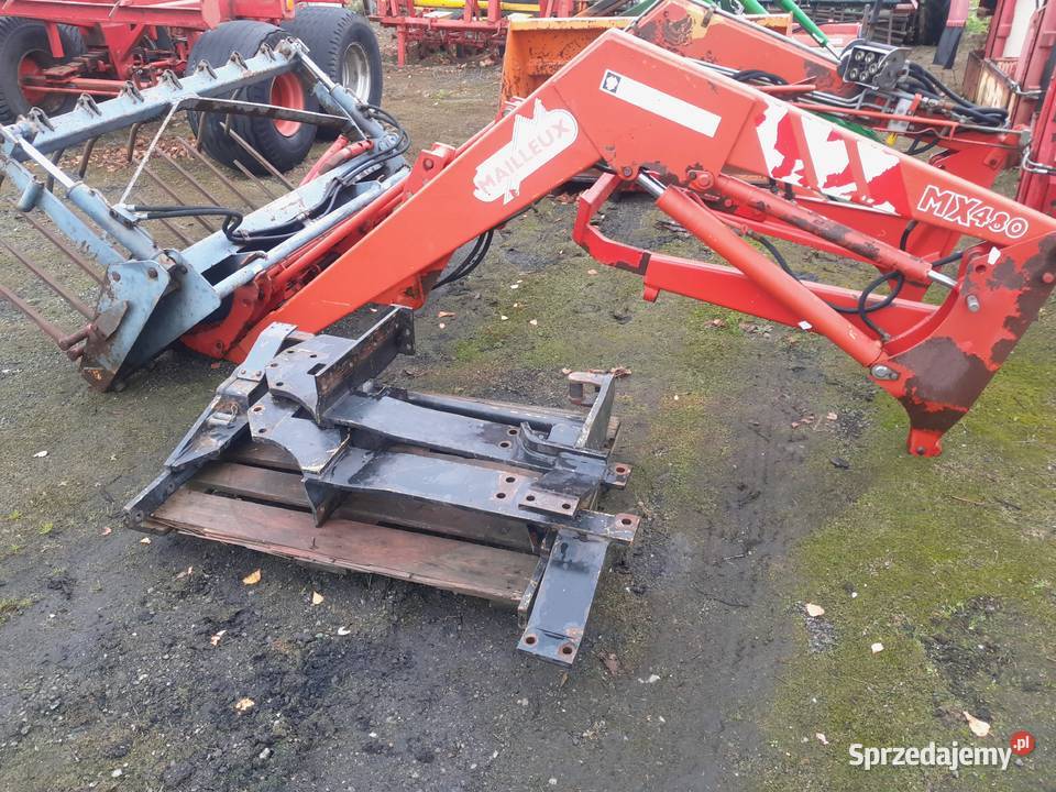 Ładowacz czołowy tur Mailleux MX 480 Case 685 XL Ryki