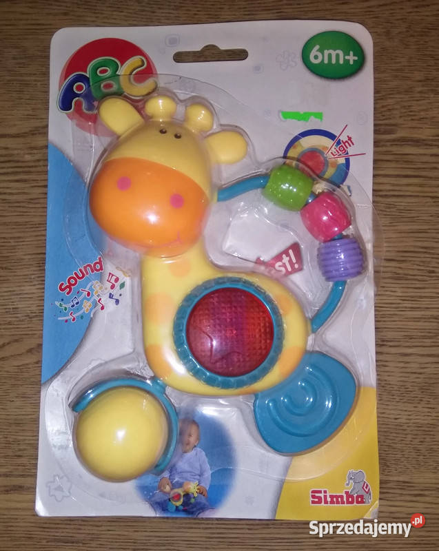 Grzechotka wielofunkcyjna Simba żyrafka warmińsko-mazurskie