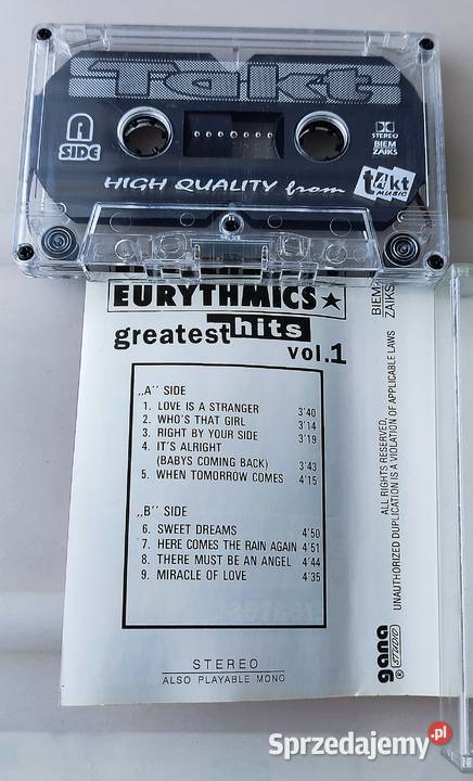 Eurythmics Greatest Hits Annie Lennox Diva