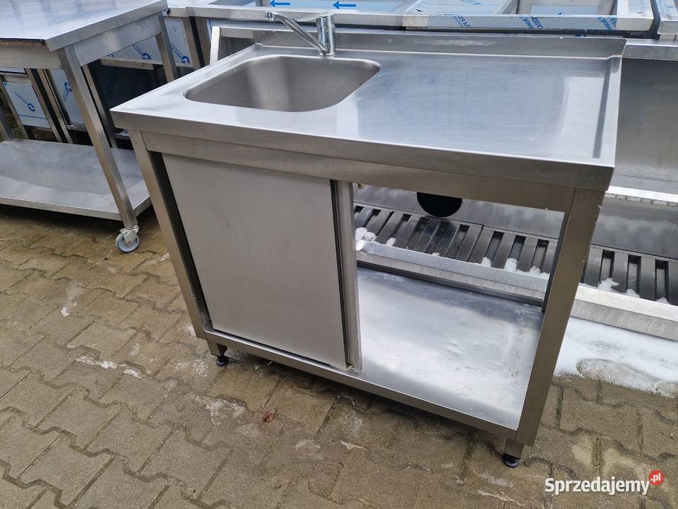Zlew Gastronomiczny 1 Komorowy Z Drzwiami Ostrów Wielkopolski