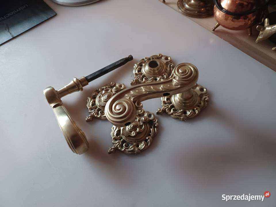 Duże klamki mosiężne Poznań