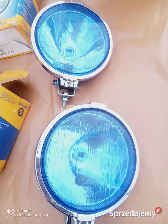 Halogeny zelmot nowe igły Reflektory i halogeny Twardogóra sprzedam