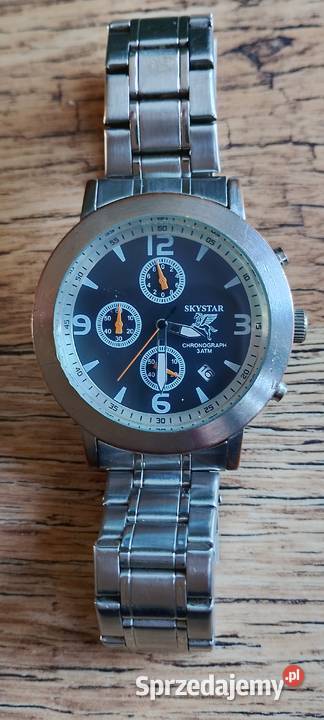 Męski zegarek Skystar Chronograph Stan Elegancja Wąbrzeźno sprzedam