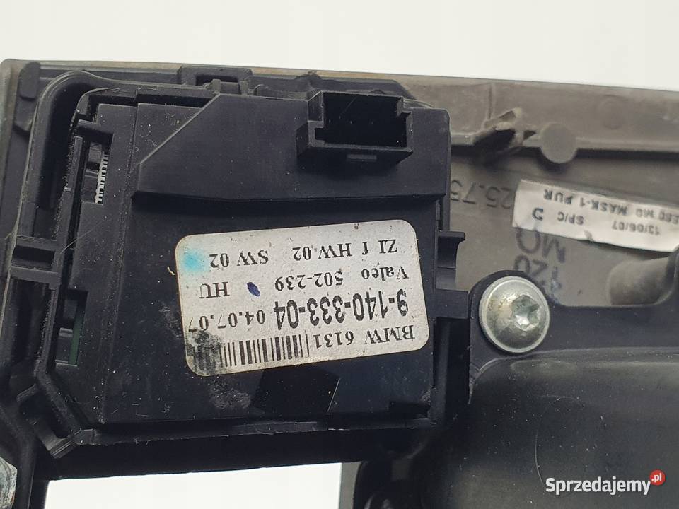 SCHOWEK ŚRODKOWY PRZEŁĄCZNIK Bmw E60 panel Chełm