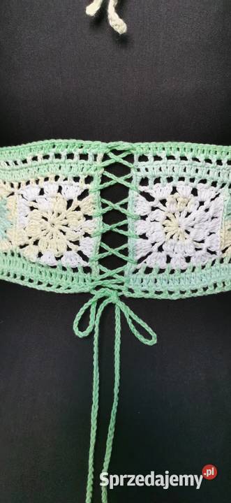 Ręcznie robione topy Wiązana na szyi Warszawa sprzedam