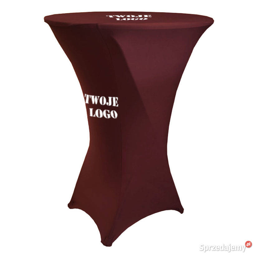 Elastyczne Pokrowce na stoliki koktajlowe z