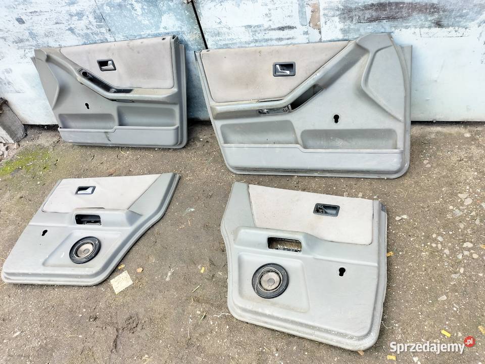Audi 80 B4 80B4 BOCZKI DRZWI SIWA SZARA konsola Kamień-Kolonia