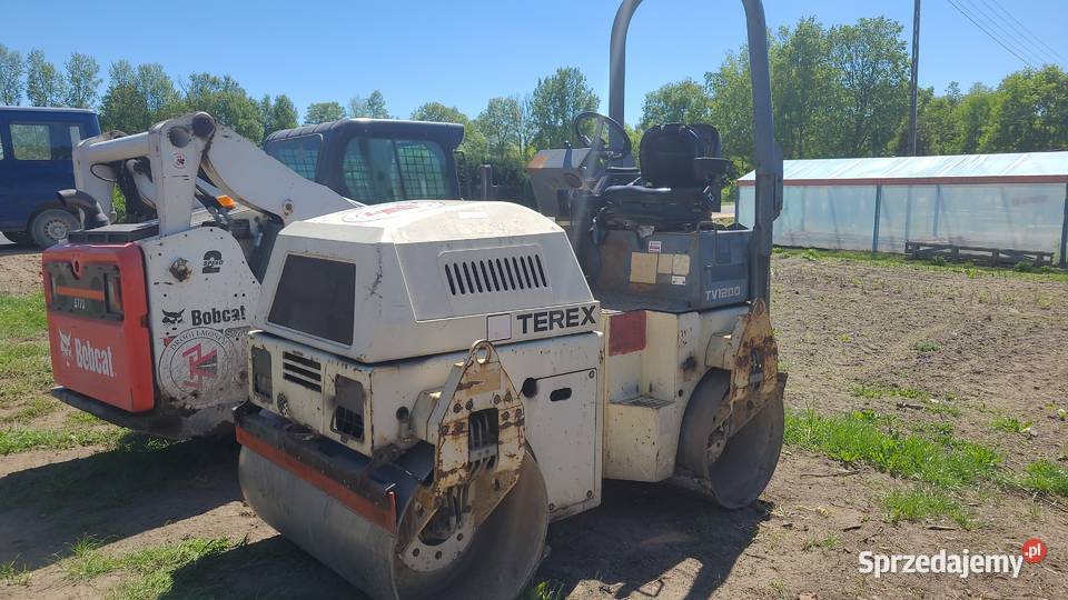 walec drogowy mały TEREX TV1200KSLRF do masy Kacice