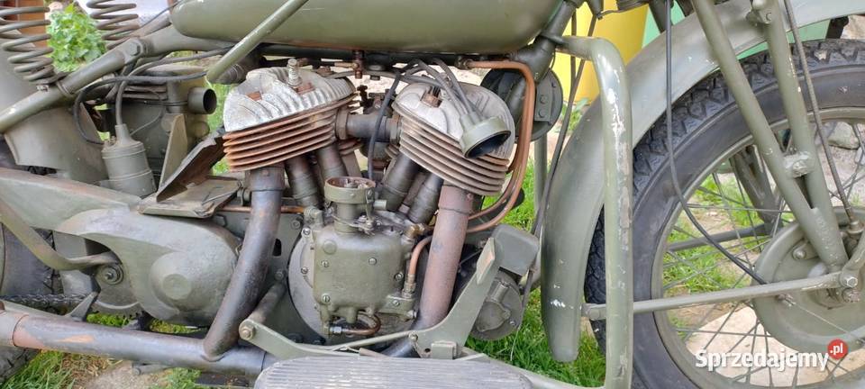 Indian 741B Scout Wczesny model z 1942 r SPRAWNY Nowy Dwór Mazowiecki