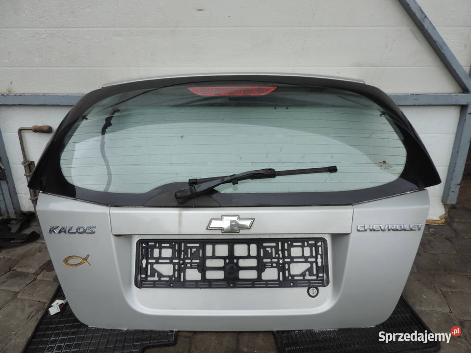 CHEVROLET KALOS 95 U KLAPA TYŁ małopolskie Nowy Sącz