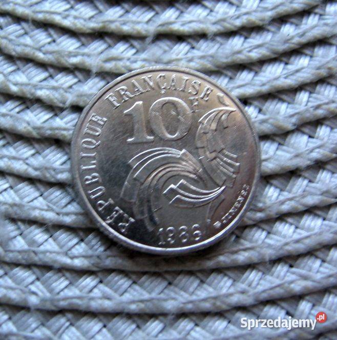 Francja 10 Frank 1986r Wolność Równość Kalisz