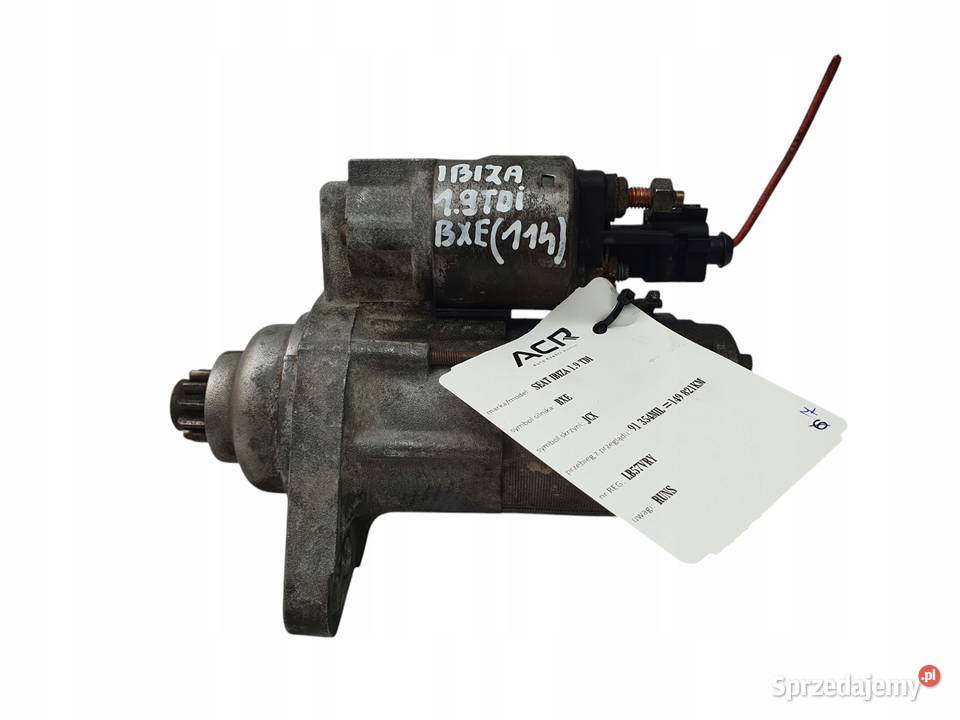 ROZRUSZNIK Seat Ibiza 19 TDI BXE 02Z911023H 19 lubelskie Chełm sprzedam