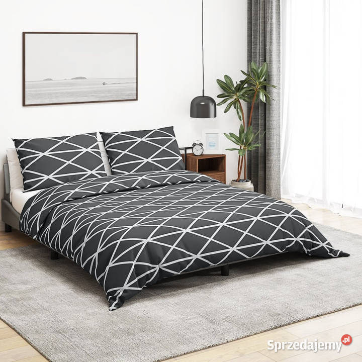 Zestaw pościeli szary 140x200 bawełna WM136058