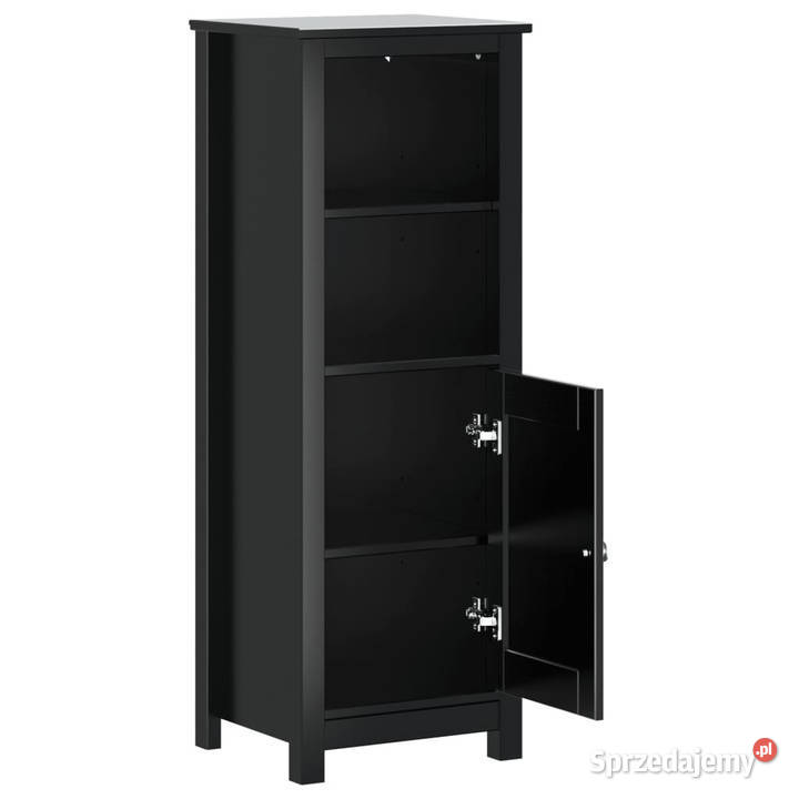 Szafka łazienkowa BERG czarna 40x34x110 drewno Warszawa sprzedam