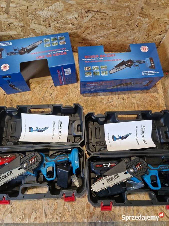 Piła Łańcuchowa Akumulatorowa PILARKA 2x AKU Elektryczne Głogowa