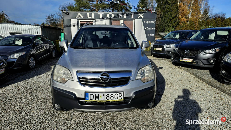 Opel Antara 159 PRZEBIEG Salon 20 DIESEL 4x4 relingi dachowe Świdnica