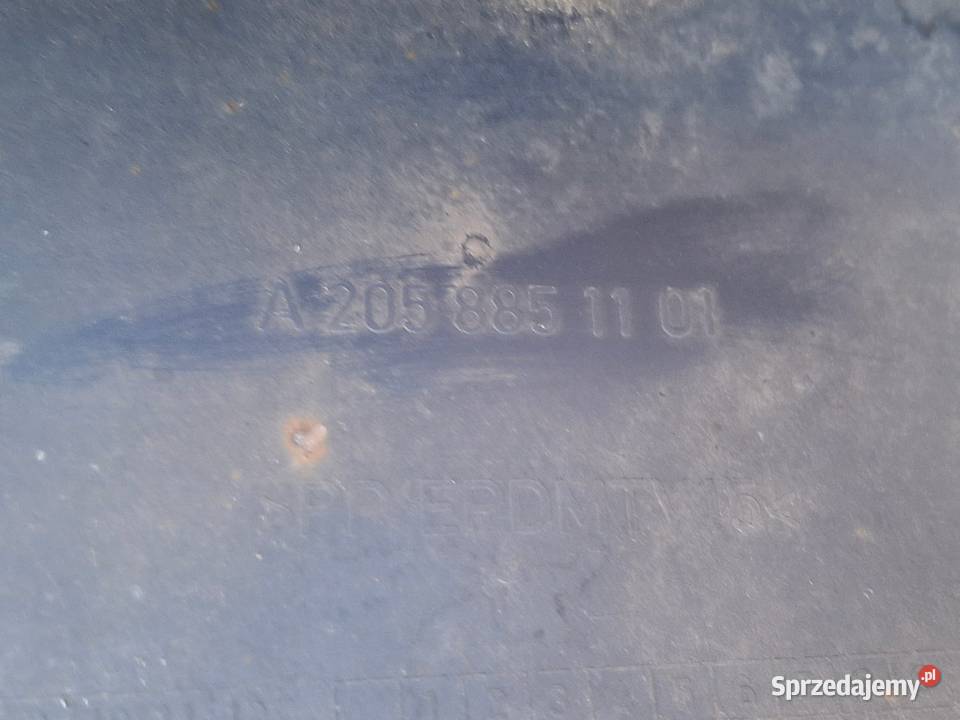 MERCEDES CKLASA W205 LIFT ZDERZAK PRZÓD PRZEDNI Bieleń sprzedam