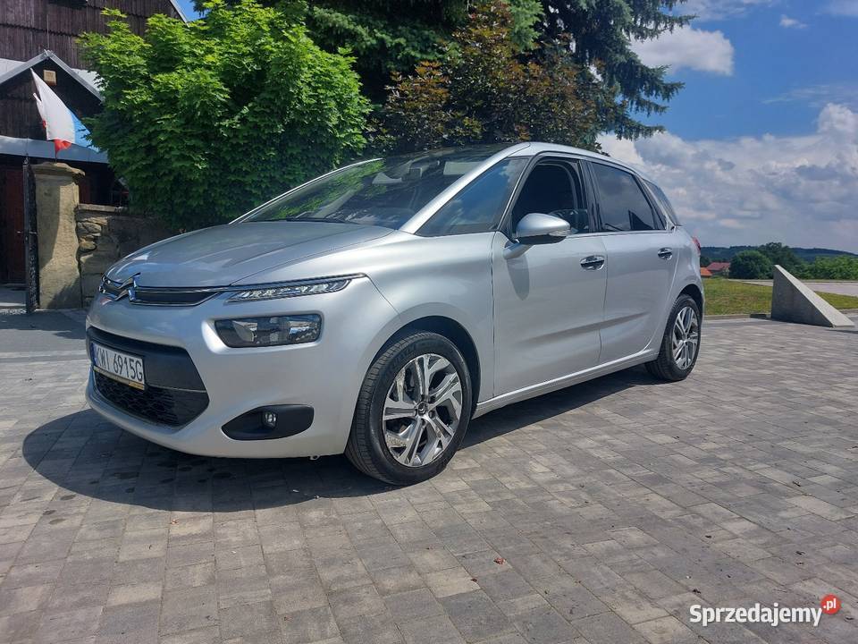 Citroen C4 Picasso II 16 HDI 115 EURO5 przyciemniane szyby małopolskie Wieliczka
