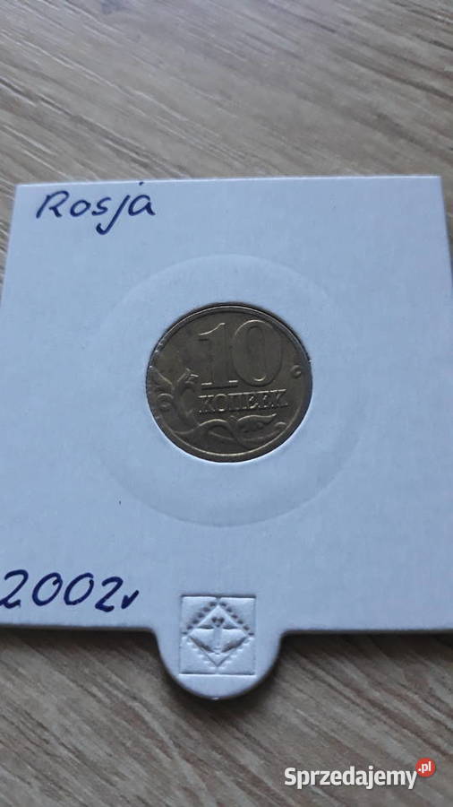 10 Kopiejek Rosja 2002 r wielkopolskie sprzedam