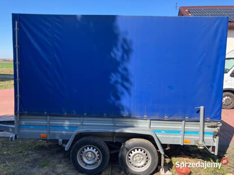 Przyczepka Lekka Dwuosiowa Tandem z Plandeką Baboszewo