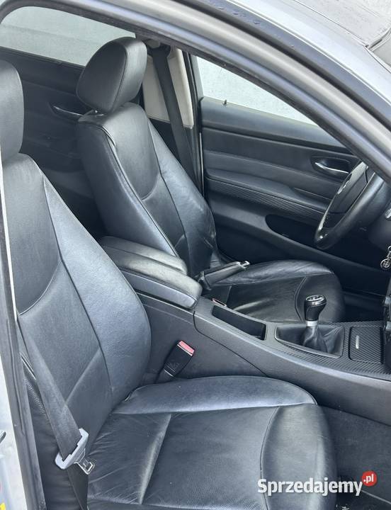 BMW E90 20d 163 M47 2005 nieuszkodzony Ostrów Mazowiecka