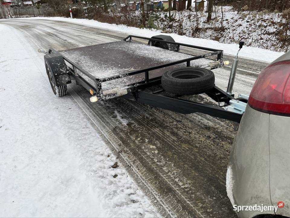 Laweta przyczepka 300170 odświeżona LED idealny 500kg